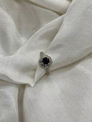 Luna stone ring
