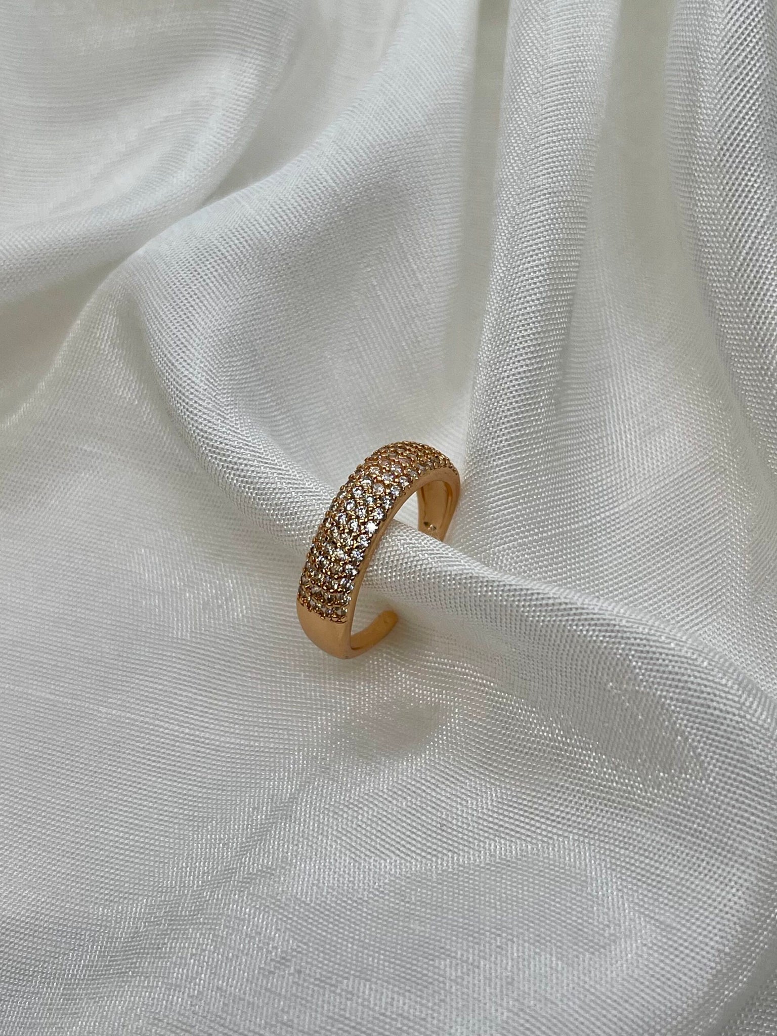 Dome Croissant Ring