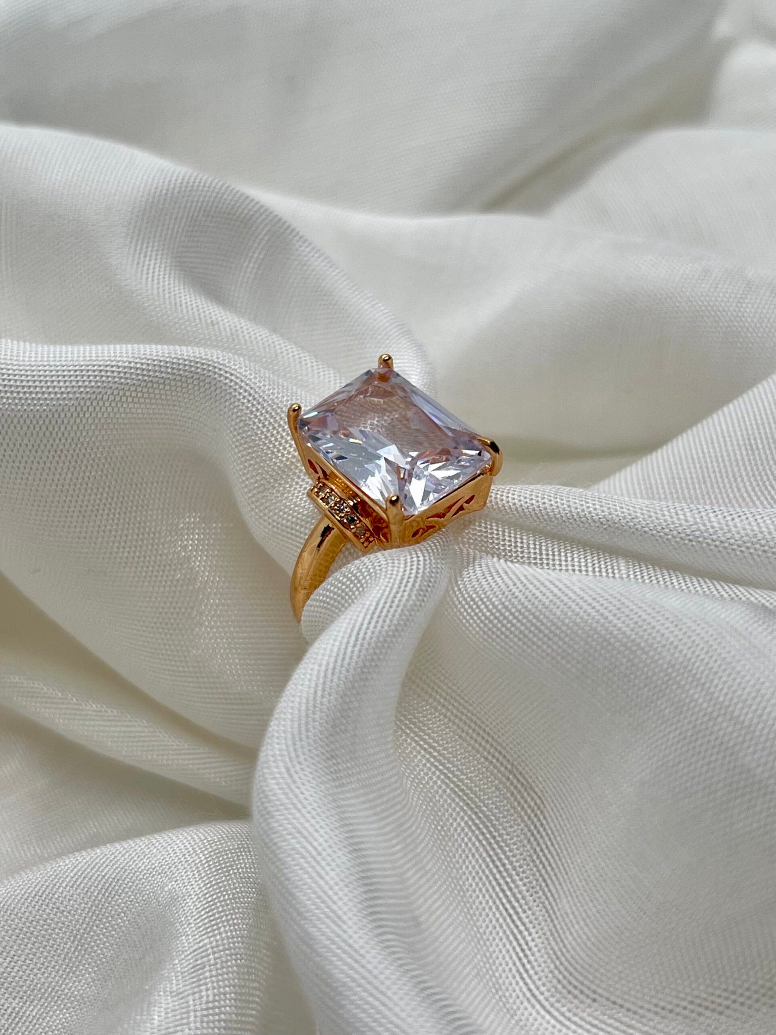 Radiant Cut Ring