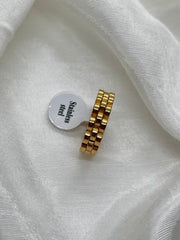 Tennis Gold Ring