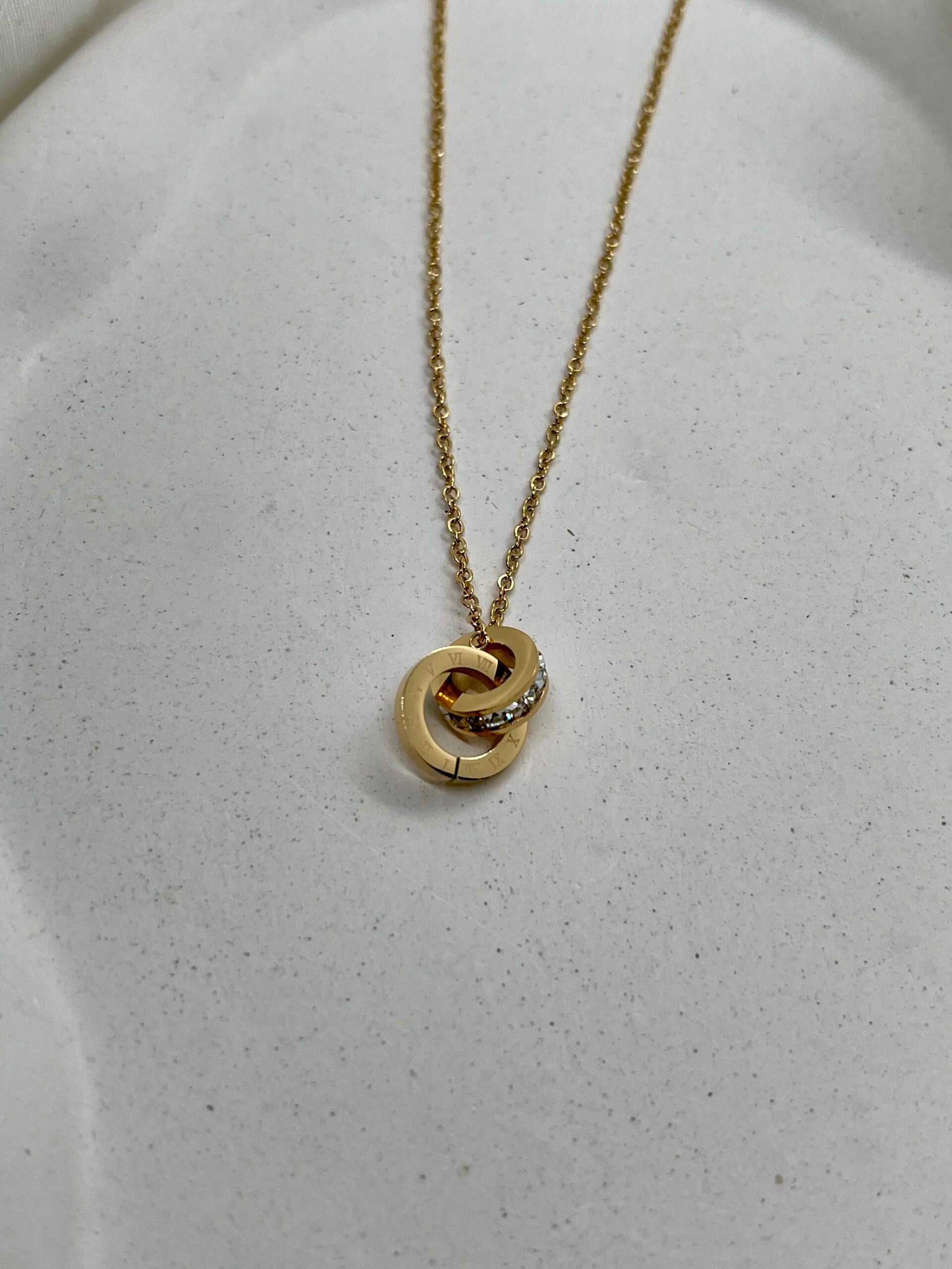 Roman Numerals Pendant