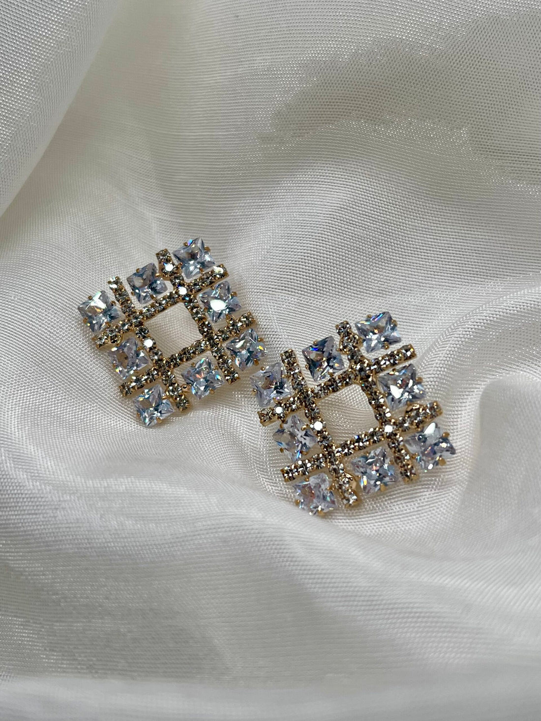 Celline Rhinestone Earrings