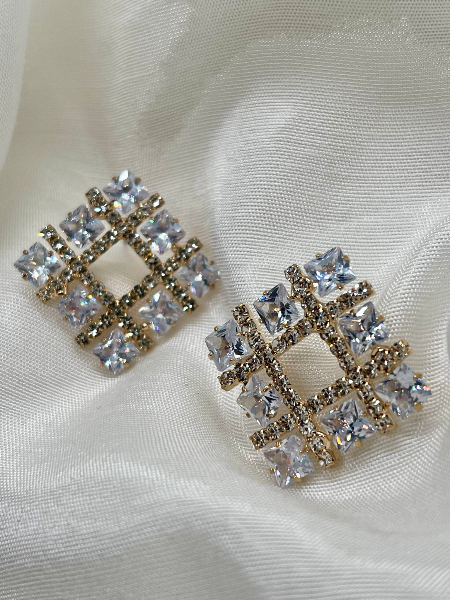 Celline Rhinestone Earrings