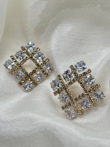 Celline Rhinestone Earrings