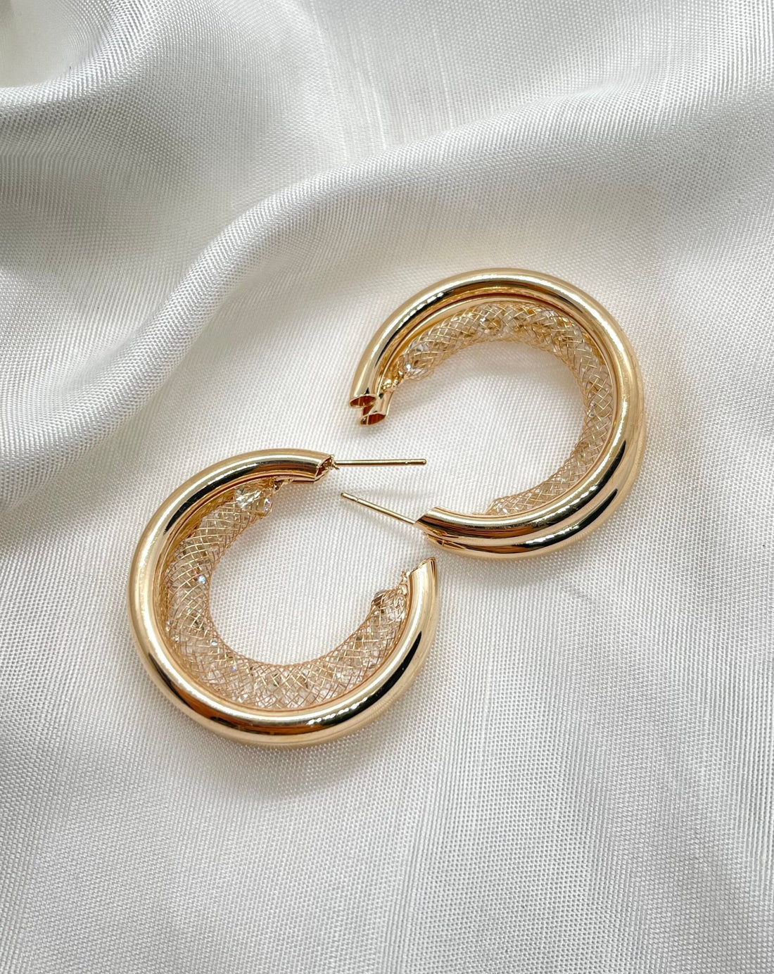 Triple Layered Hoops