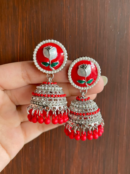 Floral Jhumkay