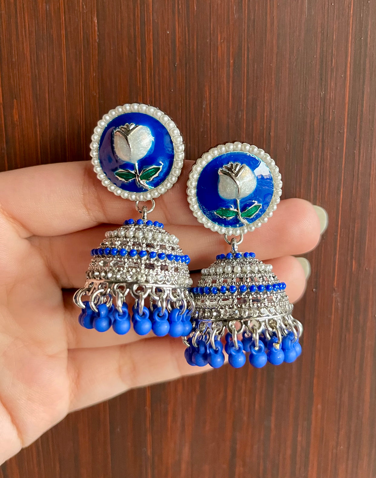 Floral Jhumkay